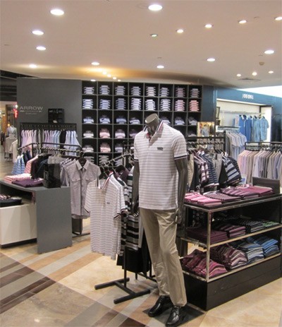 箭牌男装店铺形象
