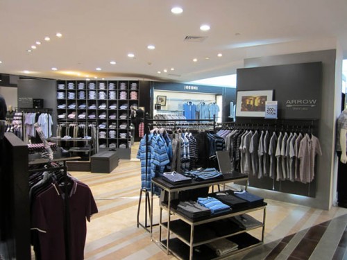 箭牌男装店铺形象