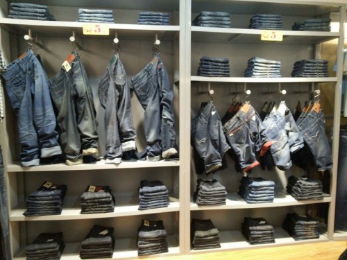 KDK牛仔店铺展示