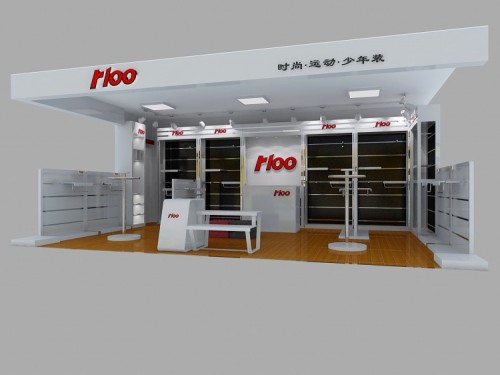 r100童装店铺展示