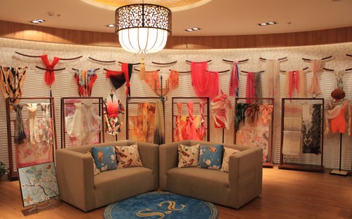 丝格丽家纺店铺展示