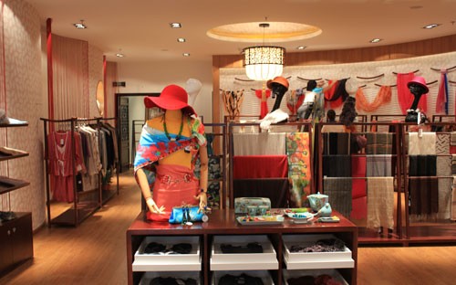 丝格丽家纺店铺展示