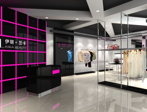 折扣女装店铺展示