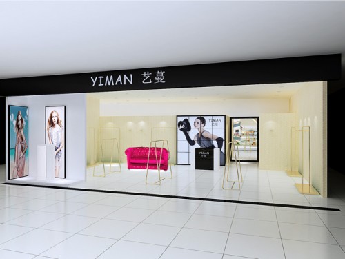 YIMAN女装店铺展示