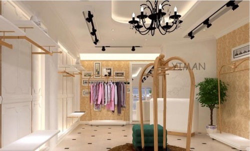 YIMAN女装店铺展示