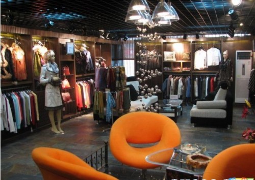 二十一度折扣服饰女装店铺形象