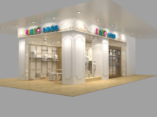 力果童装店铺展示