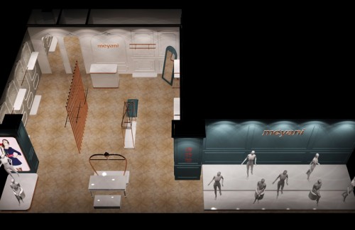 meyani女装店铺形象