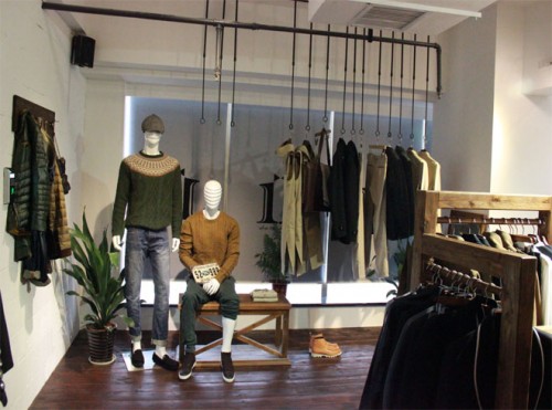 时亦男装店铺形象