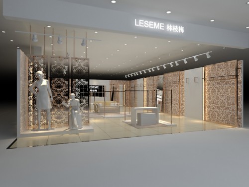 林枝梅女装店铺展示