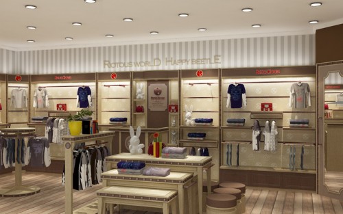 甲虫屋童装店铺展示