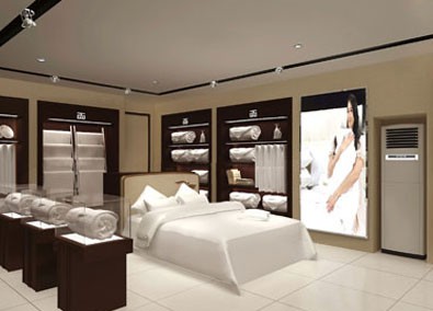 图美寝饰家纺店铺展示