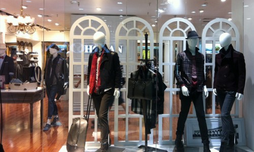 HAONAN男装店铺展示