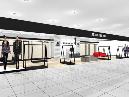 蔓露蒂尔女装店铺展示