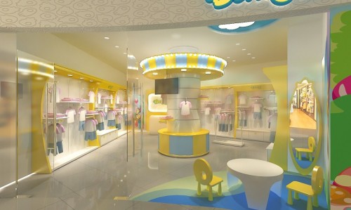 缤果童装店铺形象