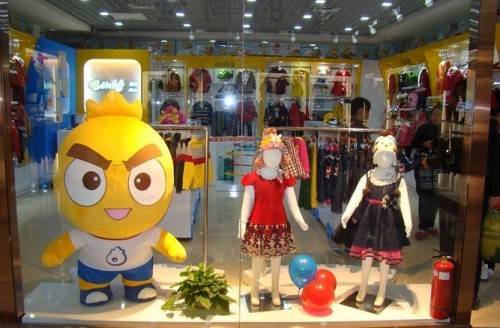 缤果童装店铺形象