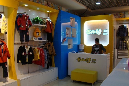 缤果童装店铺形象