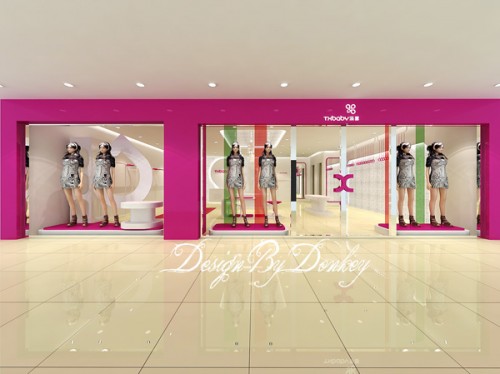 添茜女装店铺展示