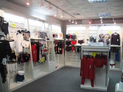 棉文化内衣店铺形象