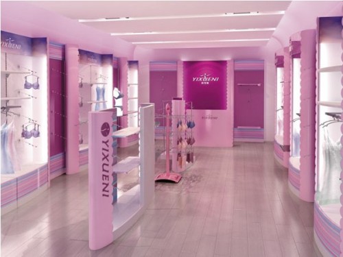 依雪妮内衣店铺展示