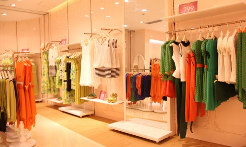 A女装店铺形象