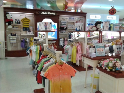 哈乐猴童装店铺形象