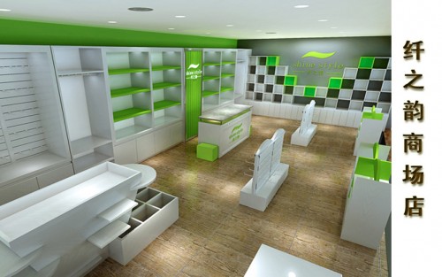 纤之韵家纺店铺形象