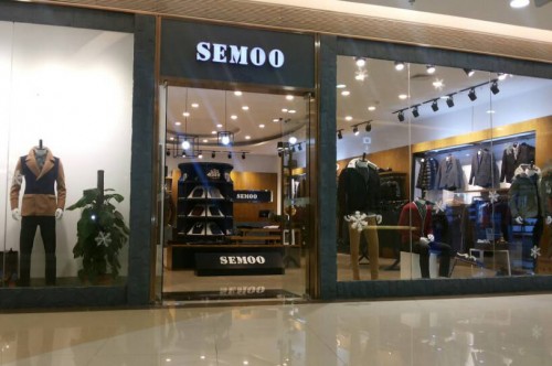 semoo男装店铺形象