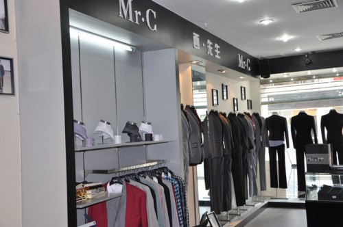 密斯特男装店铺展示
