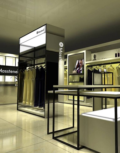 玛士天纳女装店铺展示