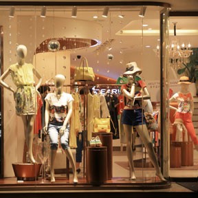 艾蝶女装店铺展示