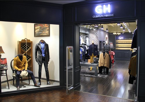 GH男装店铺形象
