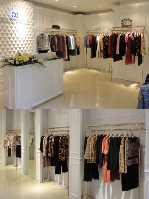 蒙迪爱儿MONDLALATELIER女装店铺展示