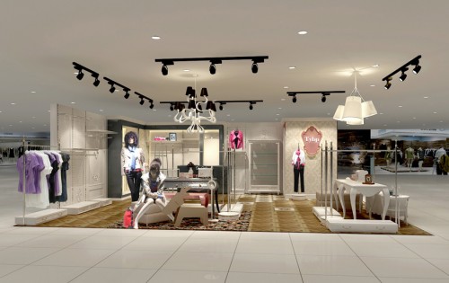 天衣布品女装店铺展示