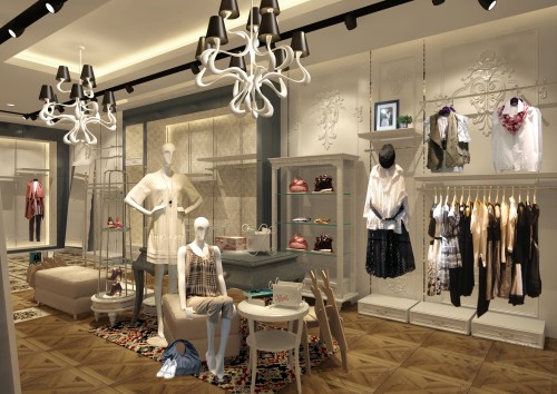 天衣布品女装店铺展示