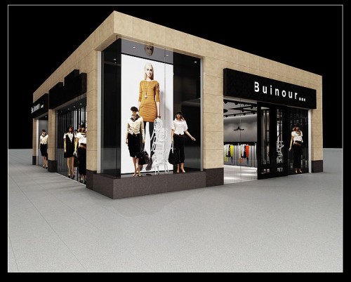 佰慧奴女装店铺形象