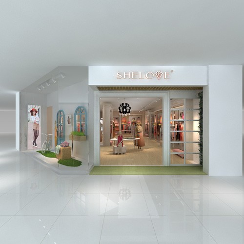 系恋女装店铺展示