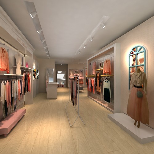 系恋女装店铺展示