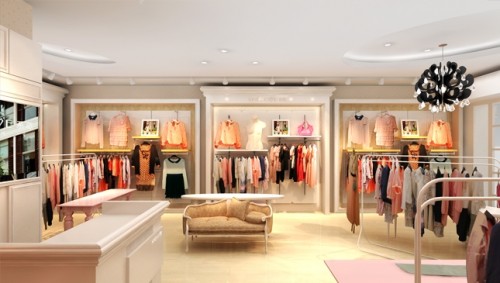 系恋女装店铺展示