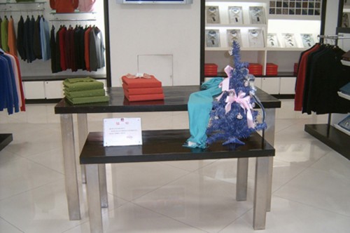 鄂尔多斯羊衫毛衫店铺展示