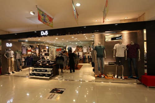 迪伍D&5男装店铺展示