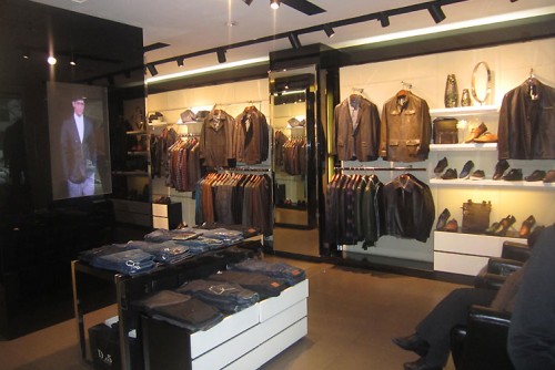 迪伍D&5男装店铺展示