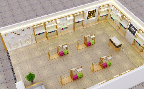 玛琪曼蒂童装店铺形象