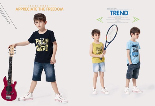 玛琪曼蒂童装店铺形象