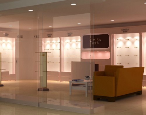 欧蜜莎内衣店铺展示