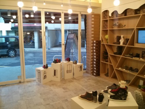 美国HOZ（后街）鞋帽店铺展示