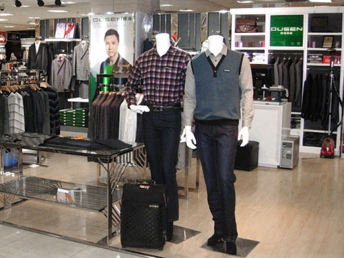 渡森男装店铺展示