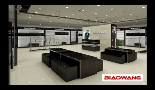 镖王男装店铺形象