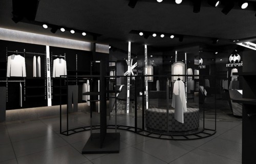 黑蝠社男装店铺展示