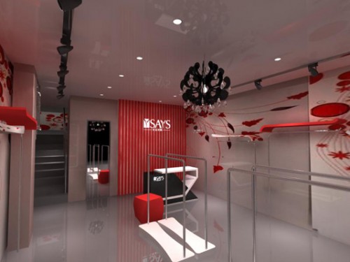 衣衫衣饰女装店铺展示